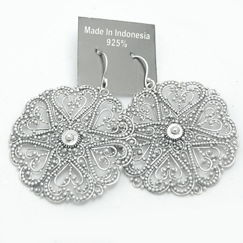 Bali silver Jewelry earring wholesale