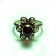 Amazonite gemstone ring