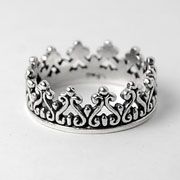 Silver jewelry ring unique design